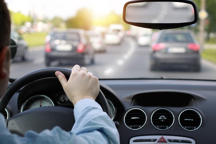 Autofahrer im Auto